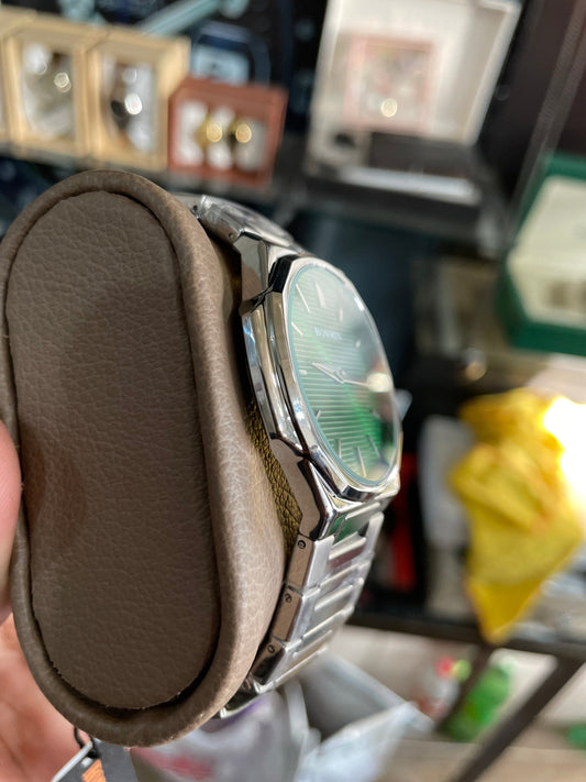 HONMIN Green Dial Stainless Steel Luxury Watch