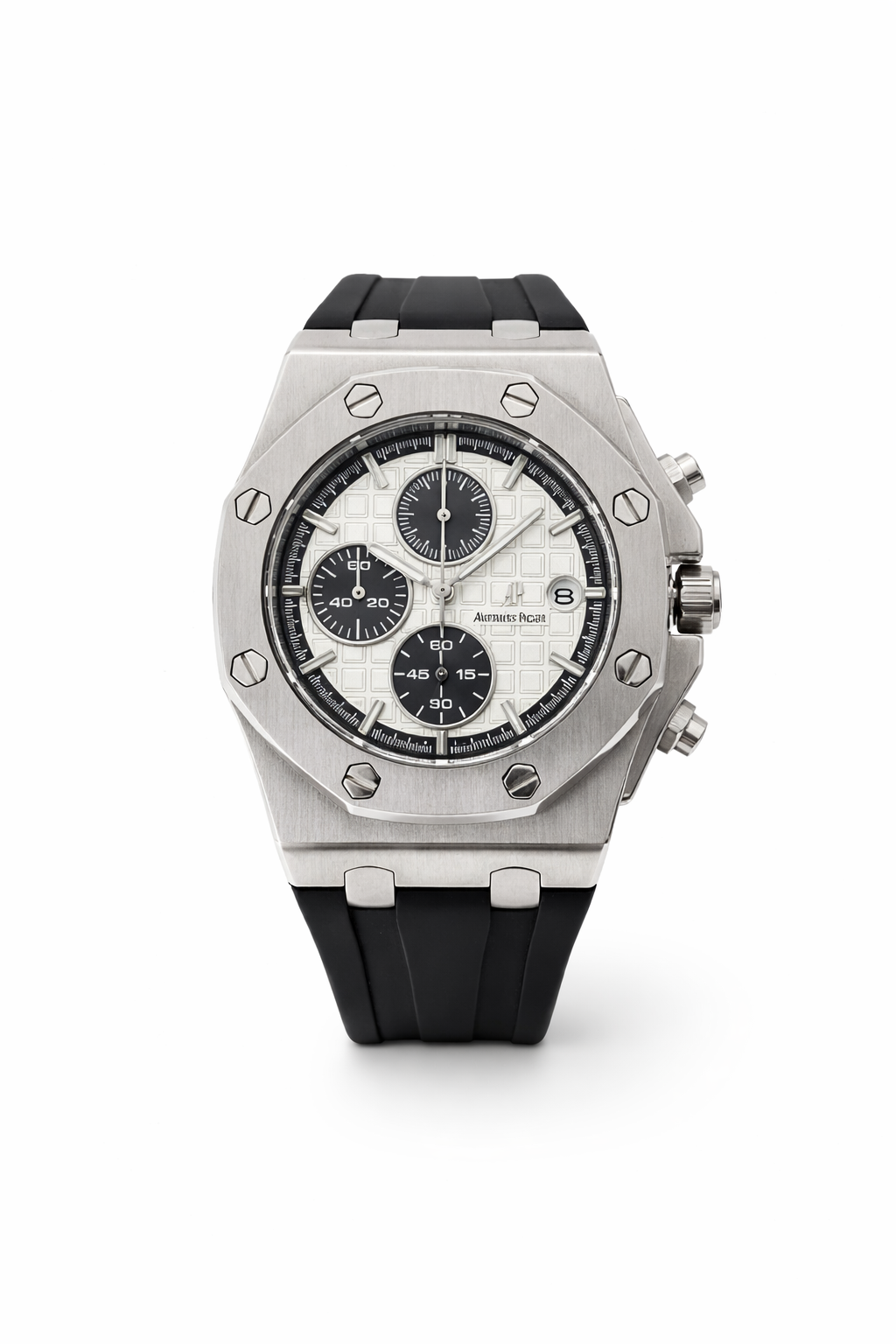 Audemars Piguet With Date Silicone Strap