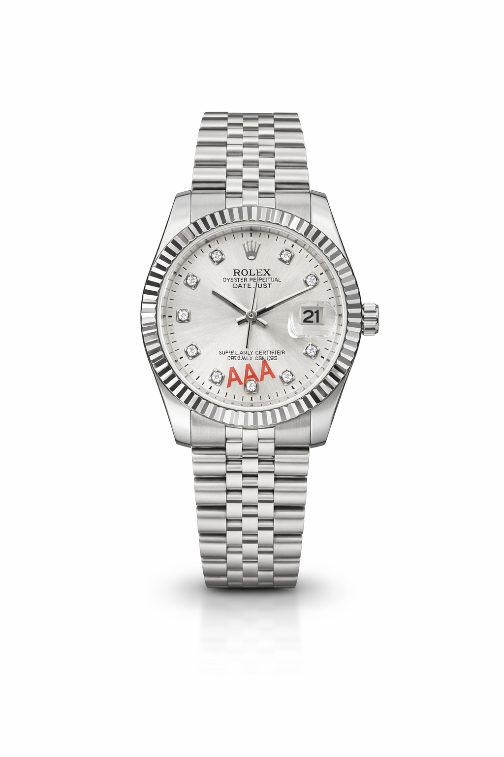 Rolex Date Just Diamond Dial – Oyster Strap