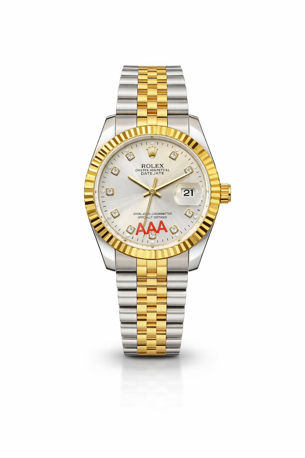 Rolex Date Just Diamond Dial – Oyster Strap