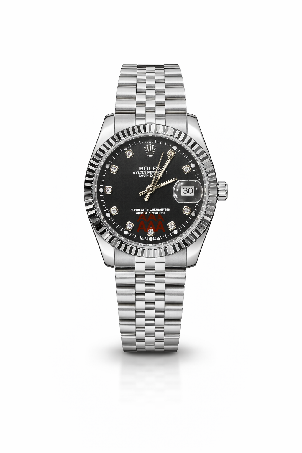 Rolex Date Just Diamond Dial – Oyster Strap