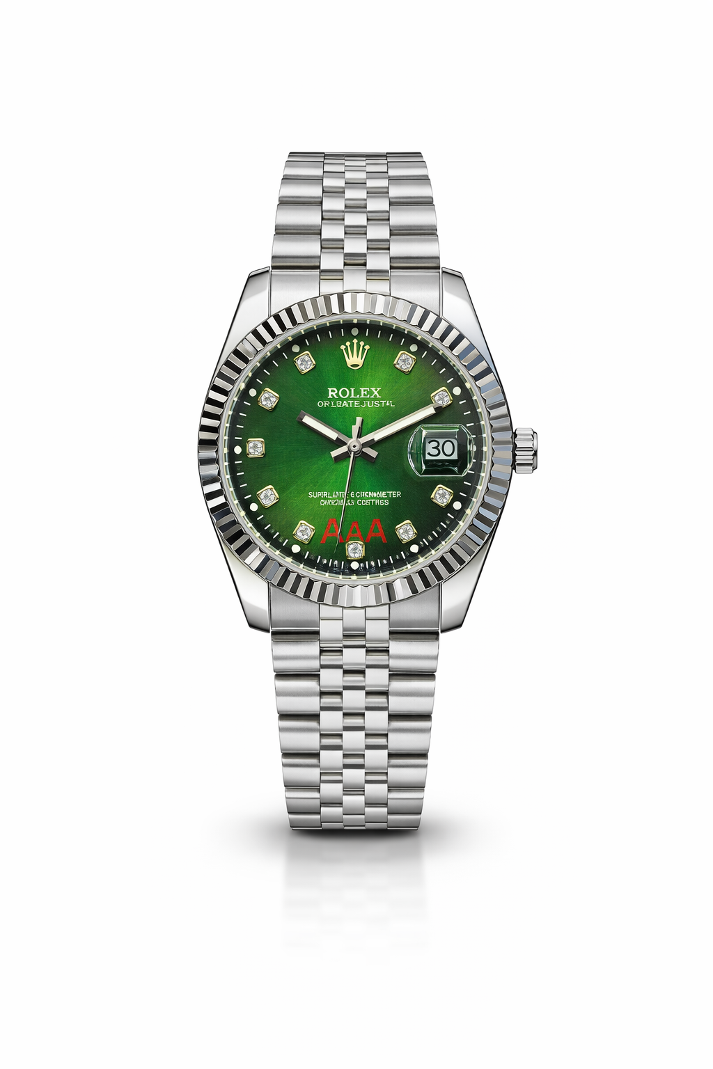 Rolex Date Just Diamond Dial – Oyster Strap