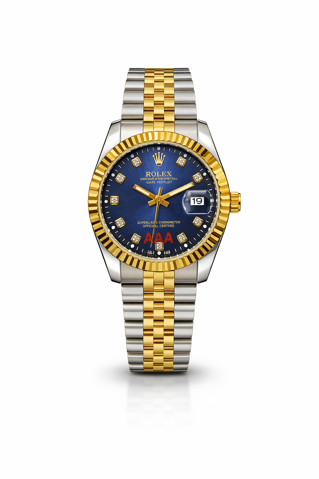 Rolex Date Just Diamond Dial – Oyster Strap