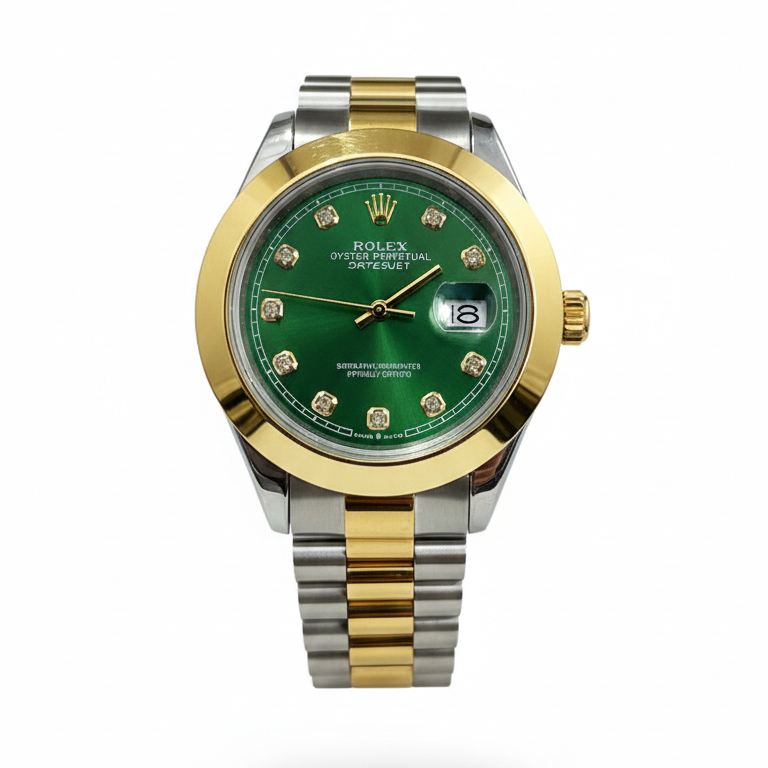 Rolex Date Just Diamond Dial – Oyster Strap